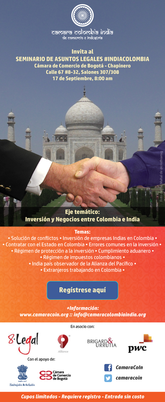 Seminario Legal #IndiaColombia